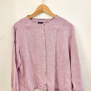 Eileen Fisher Irish Linen Top